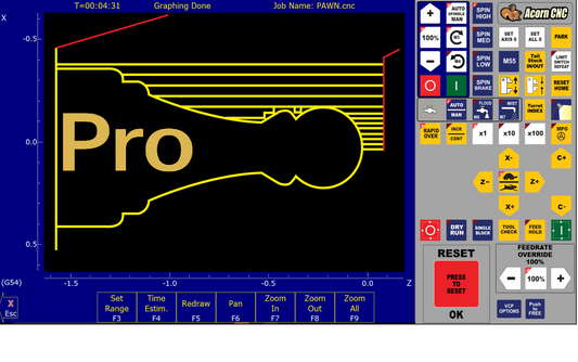 Centroid CNC12 Lathe Software License for Acorn (4 Axis)