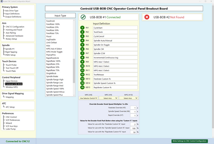USB BOB - CNC Operator Control Panel Interface Kit